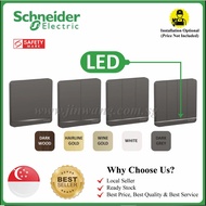 [SG ReadyStock&LocalAuthorizedSeller]Schneider Electric wall switch 1G/2G/3G/4G 2Way |13A Single/Dou