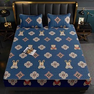 Chiếu điều hòa cao su non chiếu cao su non bo chun bọc đệm từ 10cm đến 25cm tặng kèm 2 vỏ gối cùng m