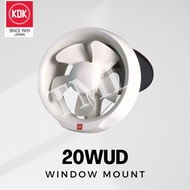 KDK 20WUD Exhaust Fan Window Mount Ventilating Fan Ventilation Fan Glass 20 WUD TML