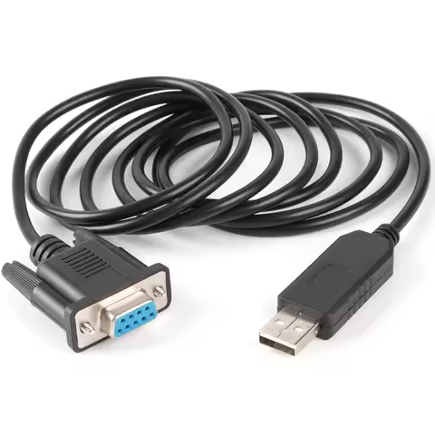 USB Yaesu CAT Programming Cable CP2102 RS232 DB9 Serial Converter Cable for Yaesu FT-450 FT-950 FT-1