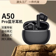 Hot Sale A50 Private Model True Wireless Headset Long Battery Life Active Call Noise Cancellation Sp