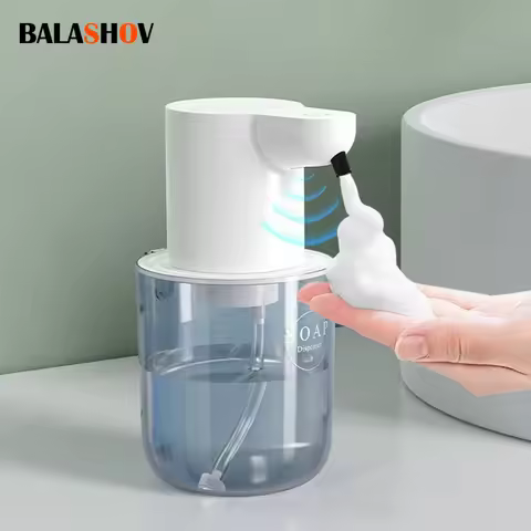 450ml Automatic Inductive Soap Dispenser USB Rechargeable Touchless Foam Soap Dispenser Smart Hand W