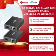 TP-LINK 1000Mbps photoelectric converter MC211CS-2 + MC212CS-2 I OPTICAL CABLE ACCESSORIES