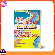 Buku Pek Combo 200 Modern Idioms &amp; 42 English Compositions (New 2021)