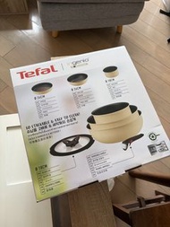 Tefal Ingenio Cookware Set Ingenio 靈巧疊疊鑊4件套裝（奶油 白）