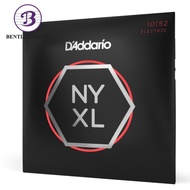 D’Addario NYXL1052 NYXL Nickel Wound Electric Guitar Strings, Light Top / Heavy Bottom, 10-52 Gauge