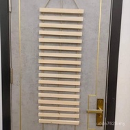Stairs Solid Wood Nest Pet Cat Hemp Rope Suspension Bridge Hammock Cat Climbing Ladder Cat Cat Soft 