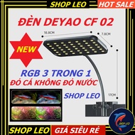 Đèn Led RGB DEYAO CF 02 -cho bể thủy sinh Đèn LED kẹp RGB đỏ cá không đỏ nước-đèn cho hồ cá cảnh -s