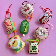 Picnicoclock Plushie Keychain Charm