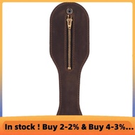 New Leather Racket Boston Coin Coin Pocket Thick Leather Men and Women Multi-Functional Edc Storage