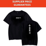 BOEING 777 Printed t shirt unisex 100% cotton