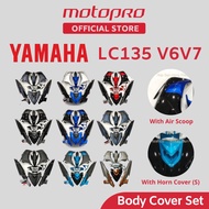 YAMAHA 135LC V6 V7 4 Stroke Body Cover Set Body Kit Color Part Parts LC135 Coverset LCV6 LCV7 LC HBL