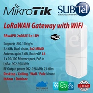 MikroTik LORAWAN IoT Gateway RBwAPR-2nD&R11e-LR9 wAP LR9 kit WiFi Access Point AP LoRa WAN TTN