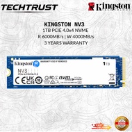 [ Kingston NV3 GEN 4.0 NVMe SSD ] - 1TB | 2TB (IMPORT UNIT)