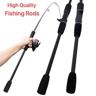 Fishing Rod Carbon Fiber 1.6m 1.8m 2.1m joran pancing Ultra Light Rod/pancing udang galah/Spinning/Casting pancing Murah