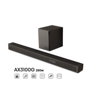 Hisense AX3100G Soundbar | 280W | Dolby Atmos | DTS Virtual:X | Super Powerful Bass