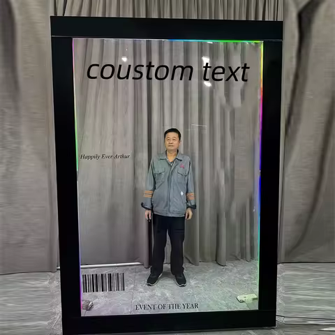 Magazine Photo Booth With Led Light Birthday Party Magazine Photo Booth Box Enclosure Magazine Box P