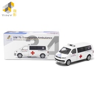 TINY微影VW T6 Transporter PAS救護車模型/ TW34