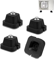 Pack of 4 Floor Consoles Damping Supports Rubber Damping Plugs Anti-Vibration Feet Waterproof and Sh