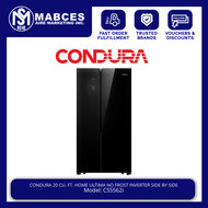 Condura 20.0 cu. ft Home Ultima No Frost Inverter Side by Side Refrigerator CSS562i