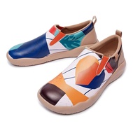 UIN Cuenca Womens Walking Travel Shoes Slip On Casual Loafers Lightweight Fashion Sneaker-Tropical F