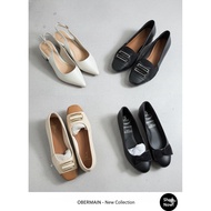 (Not Preloved) Obermain Women's Shoes Size 36 Size 37 Black Color Brown Nude Beige Flat Shoes Oberma