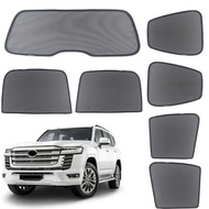 A Car Magnetic Window Sunshade Curtain For Toyota Land Cruiser 300 2022 Lc300 Accessories