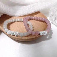 Sterling Silver Opal Pixiu Bracelet Pure Silver 990 Pixiu Men Women Couple Bracelet