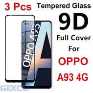 OPPO A93 4G 2020 Tempered Glass Screen Protector Full Screen 3Pcs Anti-shatter 9D Full Cover
