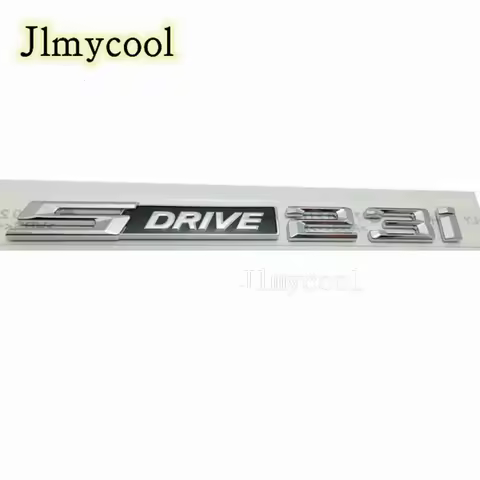 SDRIVE23i SDRIVE Letter Fender EMBLEM BADGE for Z4 E89 2.3i 23i 20i S DRIVE For BMW SDrive23i SDRIVE