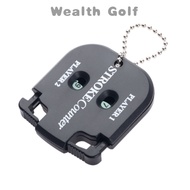 Golf rectangular shape score counter two tires score counter mini counter score recording tool