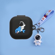 cartoon Keychian Case for Anker Soundcore AeroFit 2Pro /A10 X10 / Note 3S /3i/Life A1 Case Silicone 