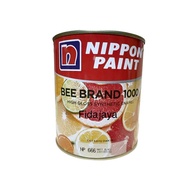 Cat kayu dan besi bee brand 1000 np 666 matt black hitam doff 1 kg - Quasiostore