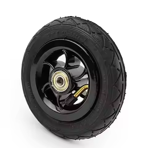 1pcs-5 Inch Electric Trolley Inflatable Wheel/metal Wheel Hub With Inner Tube/trolley Inflatable Whe