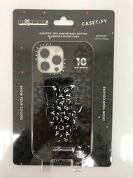 CASETIFY BE@RBRICK IPHONE 13 PRO MAX  CASES 10th Anniversary Monogram double black 半透明黑 iPhone 