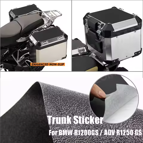 R1200GS Motorcycles Trunk Sticker Side Case Pads Box Sticker Set For Luggage Cases For BMW R1200GS A