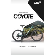 MTB Mountain Bike 26" - 27.5 inch Coyote Element Disc 21Sp