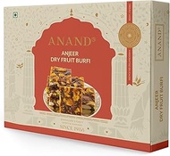 ANAND Sweets Anjeer Dry Fruit Burfi - Pure Anjeer Fudge With Dry Fruits And Nuts (500 Gm)