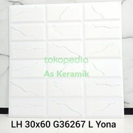 keramik dinding cantik motif bata Luxury home 30x60 G36267 L Yona