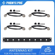 Hệ thống Mic không dây Phenyx Pro Bộ ăng-ten BNC Bốn cáp kết nối BNC 50cm/1.6FT cho ăng-ten gắn phía