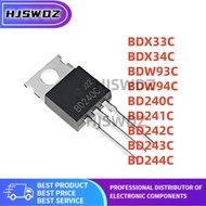 10Pcs/lot New BDX33C BDX34C BDW93C BDW94C BD240C BD241C BD242C BD243C BD244C TO-220 power transistor