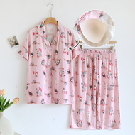 ชุดนอน Muslin Pajamas Organic bamboo (A1035 E1035 B1035)
