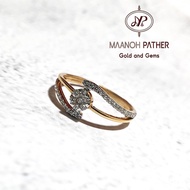 0.22CT LADIES DIAMOND RING-18K GOLD DIAMOND RING-18K GOLD FANCY DIAMOND RING-18K GOLD FANCY LADIES D