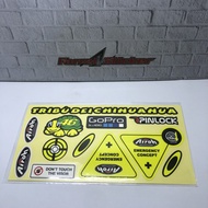 Best NJS SNAIL AIROH LS2 RSV helmet sticker set