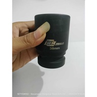 MATA 38mm Impact Socket 1"DR 6PT 38mm Socket Wrench Truck Wheel Bolt Socket Wrench