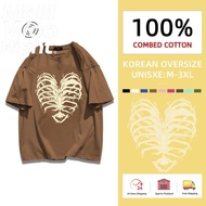 (24 Hours Delivery) Woo Right Bone t-shirt 6 Colors Size S-3Xl 1 cotton8 HY baju t shirt lelaki t sh
