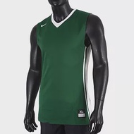 Nike National Varsity Stock [639395-342] 男 籃球 背心 快乾 單面 球衣 綠 M 綠/白