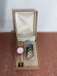 瑞士製 Gucci 1100L 替換錶框 古著 腕錶 手錶 古董錶