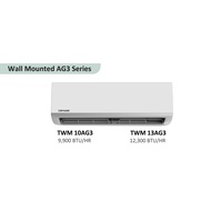 TOPAIRE 1HP / 1.5HP Air-Conditioners Wall Mounted Non Inverter R32 AG3 Series TWM-10AG3 TWM-13AG3