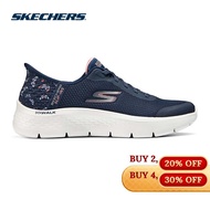 Skechers Women Slip-ins GoWalk Flex EVA Walking Shoes - 124823-NVPK Air-Cooled Memory Foam